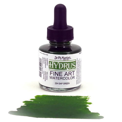 Dr. Ph. Martins Hydrus Watercolour - 1oz, Sap Green