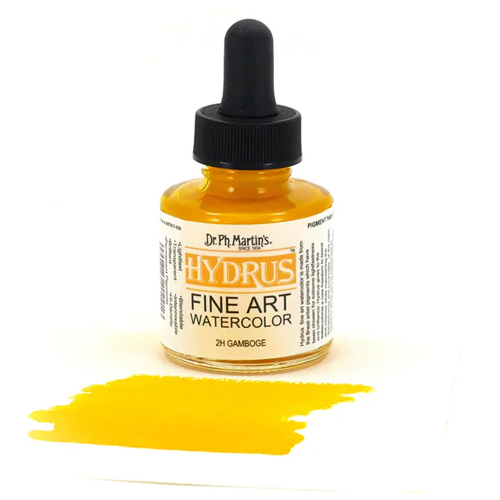 Dr. Ph. Martins Hydrus Watercolour - 1oz, Gamboge