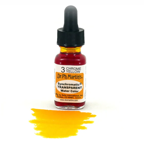 Dr. Ph. Martins Synchromatic Transparent Water Color - Chrome Yellow