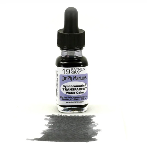 Dr. Ph. Martins Synchromatic Transparent Water Color - Payne's Grey