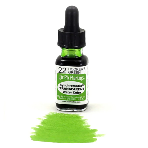 Dr. Ph. Martins Synchromatic Transparent Water Color - Hooker's Green