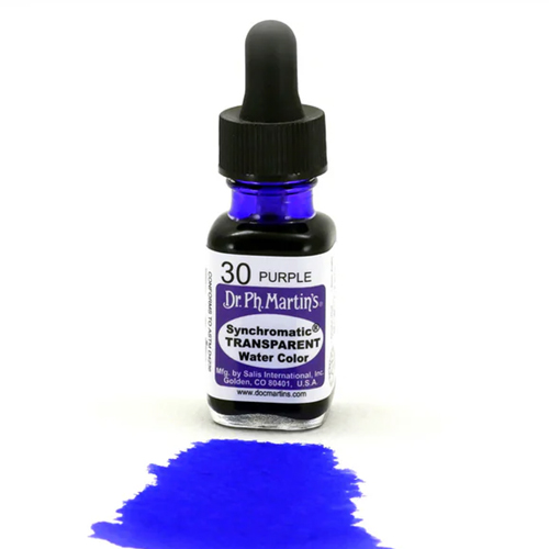 Dr. Ph. Martins Synchromatic Transparent Water Color - Purple