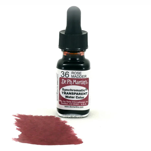 Dr. Ph. Martins Synchromatic Transparent Water Color - Rose Madder