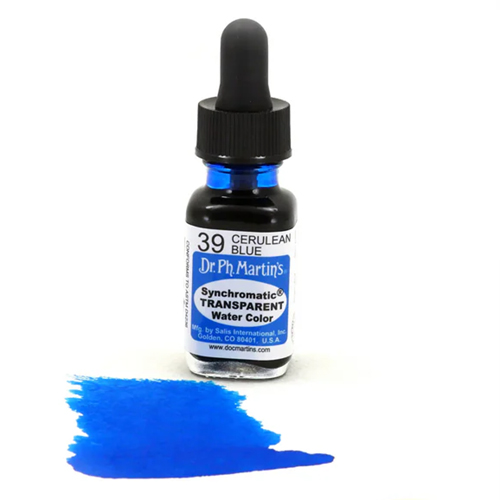 Dr. Ph. Martins Synchromatic Transparent Water Color - Cerulean Blue