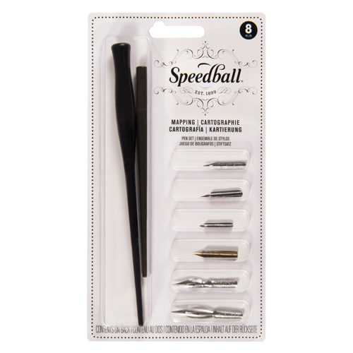 Speedball Mapping Pen Set