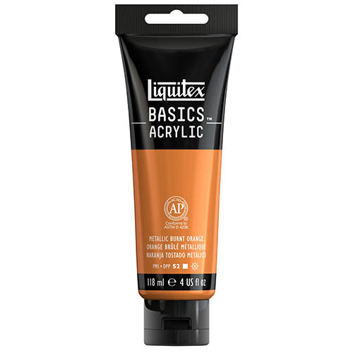Liquitex Basics - Burnt Orange 4oz