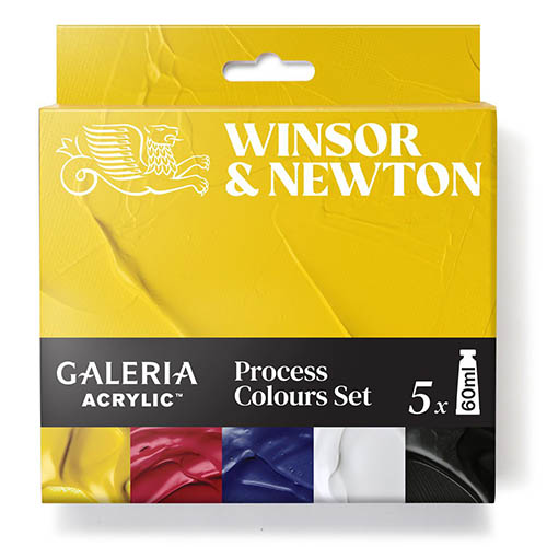Galeria Process Colours Set - 5 x 60ml
