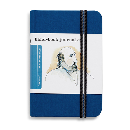 Travelogue Journal  Pocket Portrait 3.5 x 5.5 in.   Blue