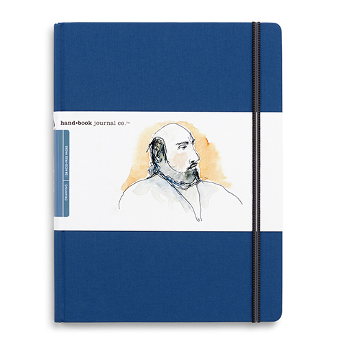 Travelogue Journal 8.25 x 11 in. Portrait - Blue