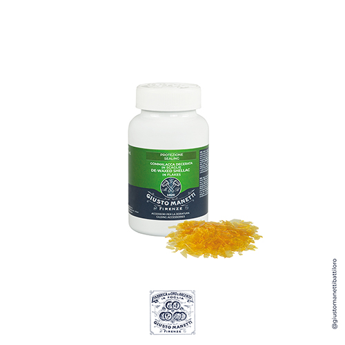 Giusto Manetti - Dewaxed Shellac Flakes 125g