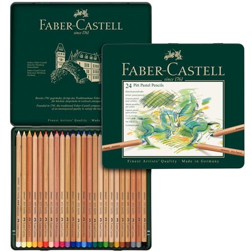 Faber-Castell PITT Pastel Pencils Set of 24