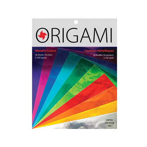 Yasutomo - Origami, Assorted Metallic - 36 Sheets