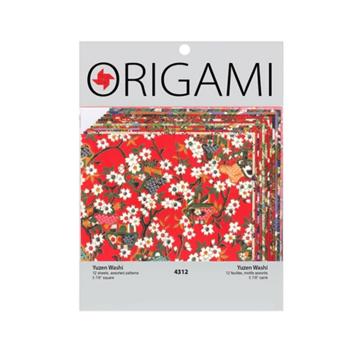 Yasutomo Origami Authentic Yuzen  12 Sheets