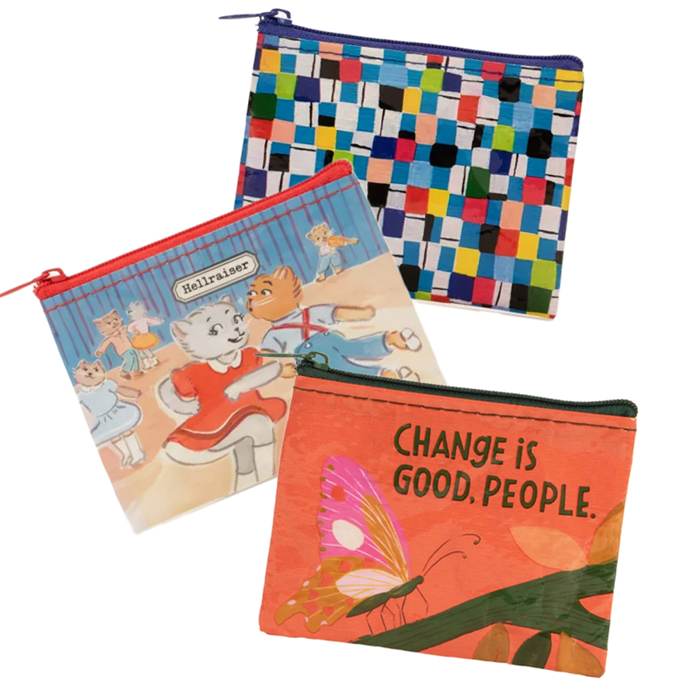 Blue Q Coin Purses