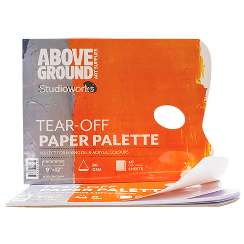 Above Ground Studioworks Paper Palette  9 x 12 in.
