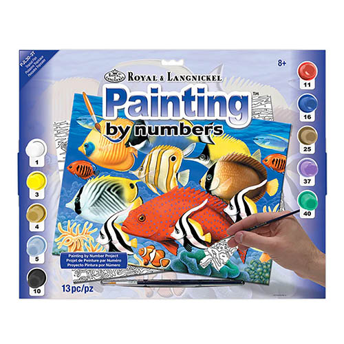 Royal & Langnickel Paint By Number Junior - Tropical Fish