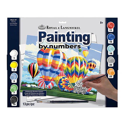 Royal & Langnickel Paint By Number Adult - Ballooning - Large