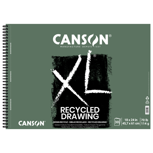 Canson XL Recycled Drawing Pad - 30 Sheets - 18" x 24"