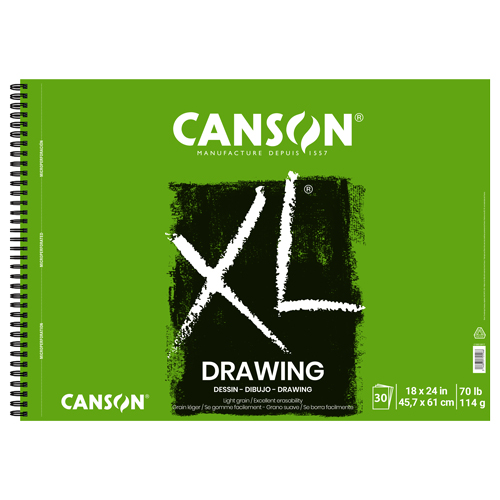 Canson XL Drawing Pad - 30 Sheets - 18" x 24"