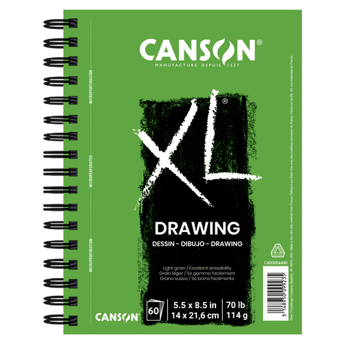 Canson XL Drawing Pad - 60 Sheets - 5.5" x 8.5"