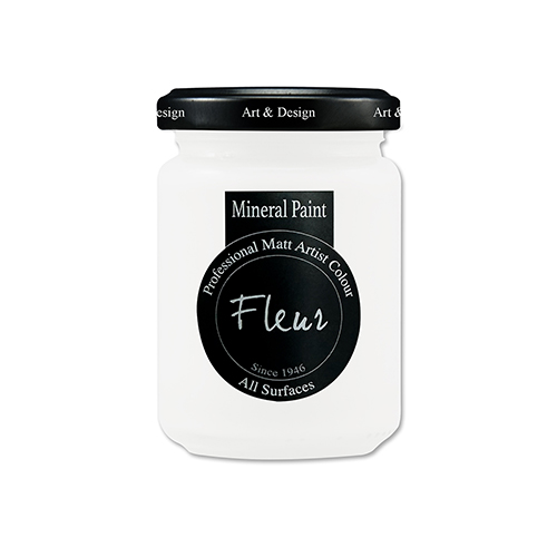 Fleur Mineral Paint - 130ml Titanium White