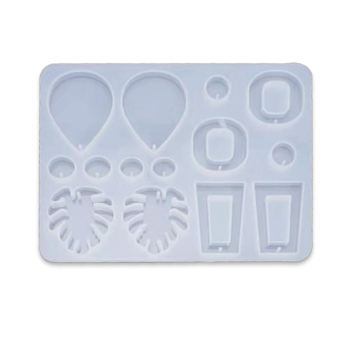 Fleur Silicone Resin Mould  Classic Earrings