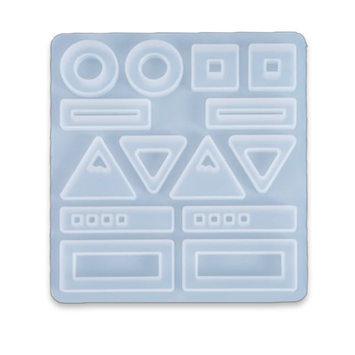 Fleur Silicone Resin Mould  Modern Earrings