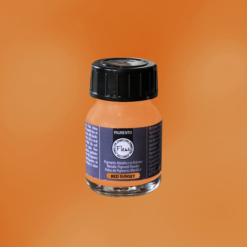Fleur Resin Metallic Pigment - Red Sunset - 5 g