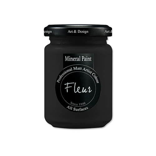 Fleur Mineral Paint - Black - 130 ml
