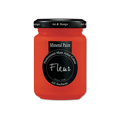 Fleur Mineral Paint - Vivid Red - 130 ml