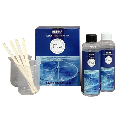 Fleur Super Clear Resin 1:1 Kit - 480 ml