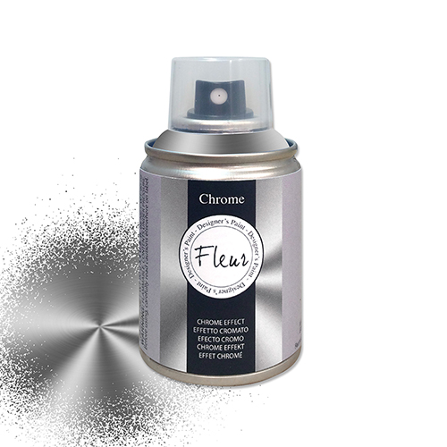 Fleur Mineral Spray Paint - Chrome - 100 ml 
