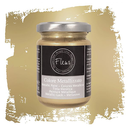 Fleur Metallic Paint - Champagne - 130 ml 