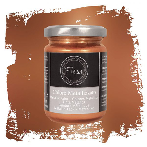 Fleur Metallic Paint - Copper Club - 130 ml