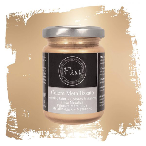 Fleur Metallic Paint - Jet Set Bronze - 130 ml