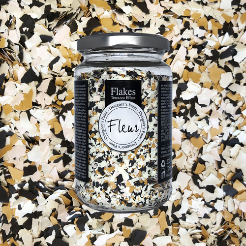 Fleur Terrazzo Flakes - Tiger Eye - 200g