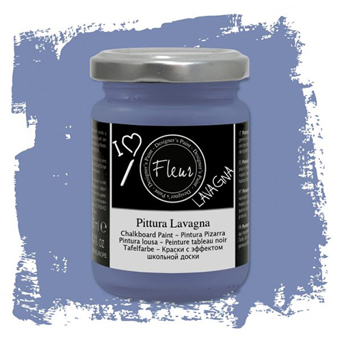 Fleur Chalkboard Paint - Copenhagen Blue - 130 ml
