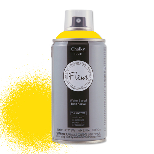 Fleur Mineral Spray Paint - Primary Yellow - 300 ml