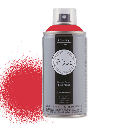Fleur Mineral Spray Paint - Tomato Red - 300 ml