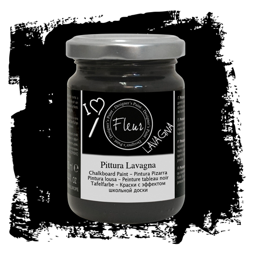 Fleur Chalkboard Paint - Black - 130 ml 