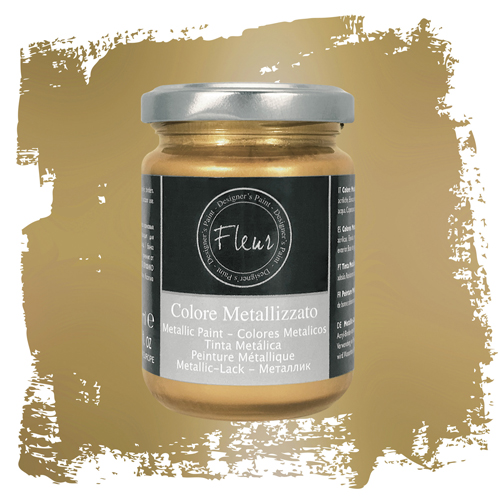 Fleur Metallic Paint - Gold Ingot - 130 ml