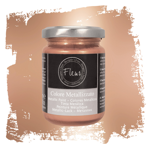 Fleur Metallic Paint - Cosmo Rose Gold - 130 ml 