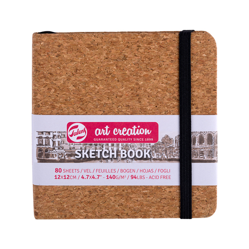 Art Creation Sketchbook - Cork - 4.7" x 4.7�