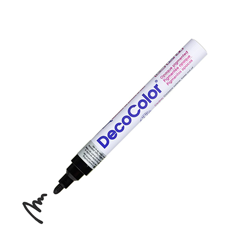 Marvy Uchida DECOCOLOR&reg; Paint Marker Broad - Black