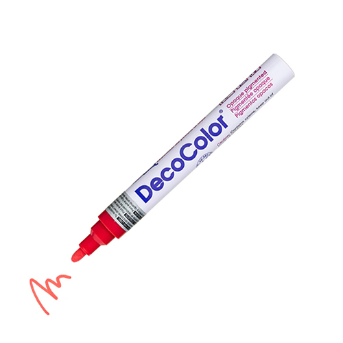 Marvy Uchida DECOCOLOR&reg; Paint Marker Broad - Red