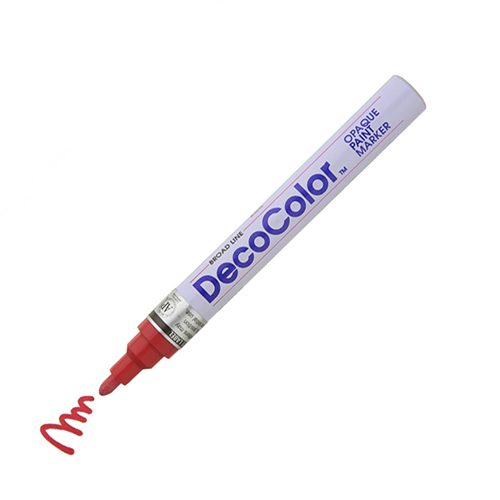 Marvy Uchida DECOCOLOR&reg; Paint Marker Broad - Crimson Lake