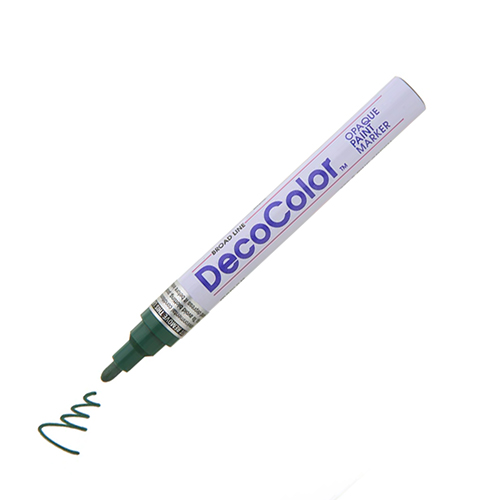Marvy Uchida DECOCOLOR&reg; Paint Marker Broad - Pine Green