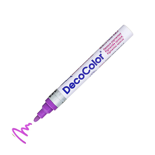 Marvy Uchida DECOCOLOR&reg; Paint Marker Broad - Hot Purple