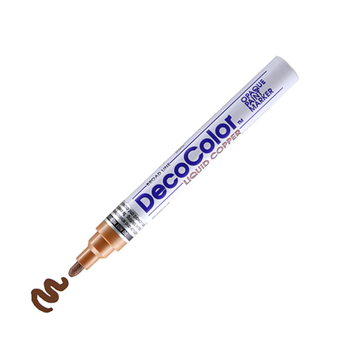 Marvy Uchida DECOCOLOR&reg; Paint Marker Broad - Copper