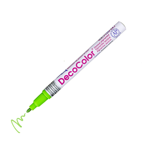 Marvy Uchida DECOCOLOR&reg; Paint Marker Fine - Light Green